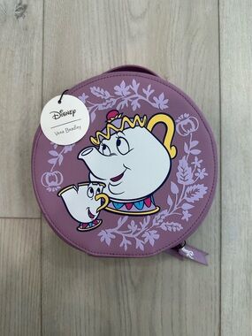 Vera Bradley and Disney collaboration Limited edition Purple Round bag